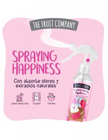 Ambientador spray fresa y nata The Fruit Company