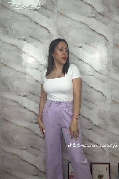 Pantalon lila