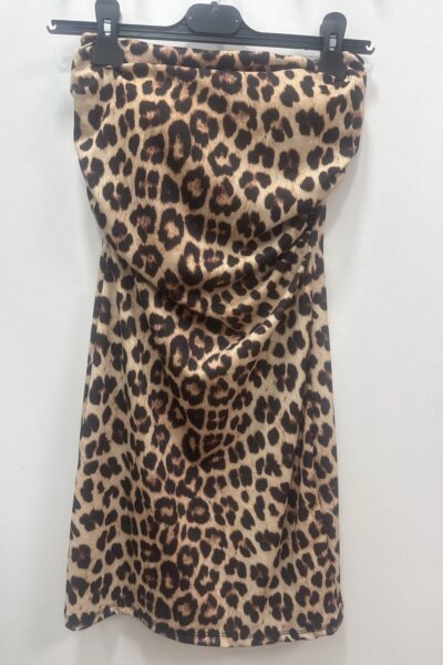 Vestido leopardo