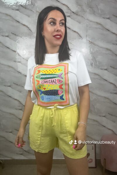 Camiseta sardinas