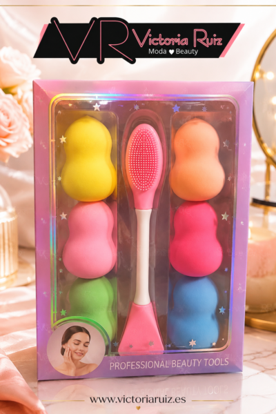 Pack esponjas y limpiador facial