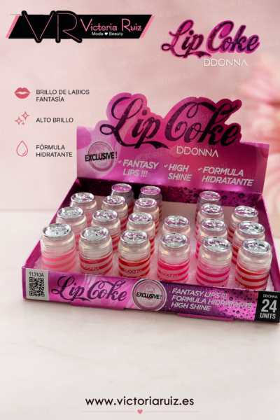 Brillos labiales lata lip coke