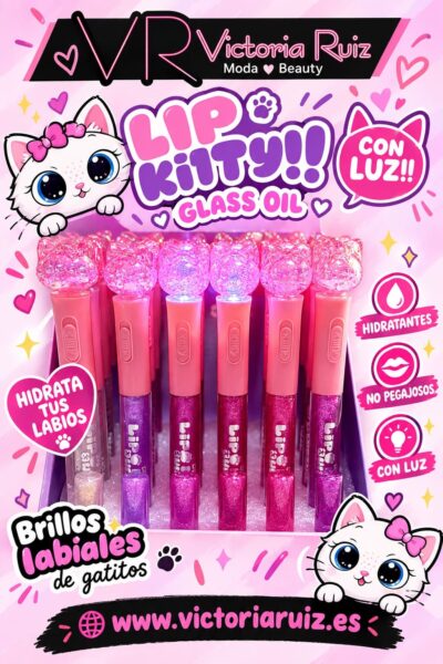 Brillo labial con LUZ
