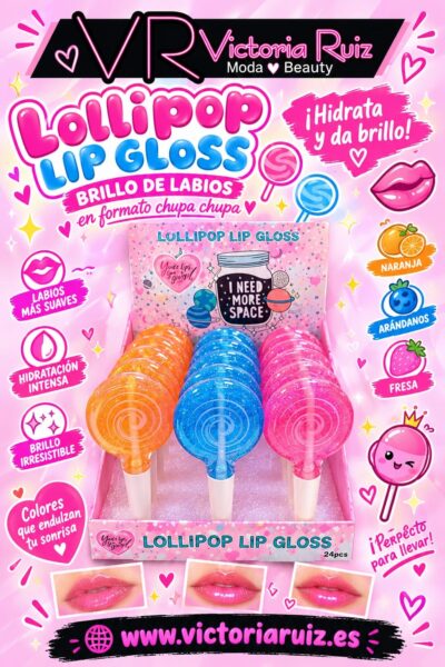 Brillo labial chupa chups