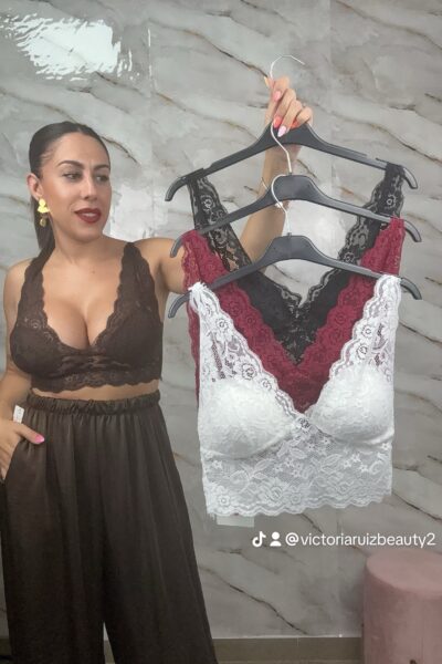 Top encaje