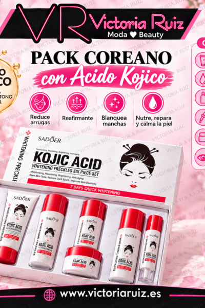 Pack coreano Acido Kojico-6 productos
