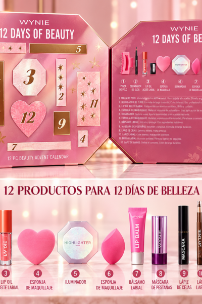 Calendario de Adviento-12 productos